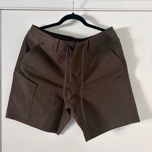 Roark Men's Explorer Dark Brown Cargo Shorts